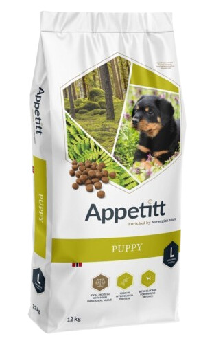 Puppy Large 1 kg Hund Hundefôr & Hundemat Tørrfôr For Hund Appetitt