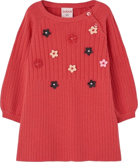 Boboli Knitwear Dress For Girl Bci STRAWBERRY 122