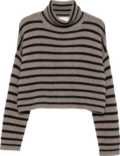 Lisa Yang, Dame, Strikkevarer, Beige, XS,