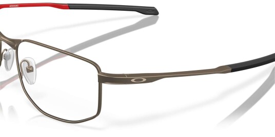 Oakley Briller Addams fra Oakley Grå metall Rektangulær large