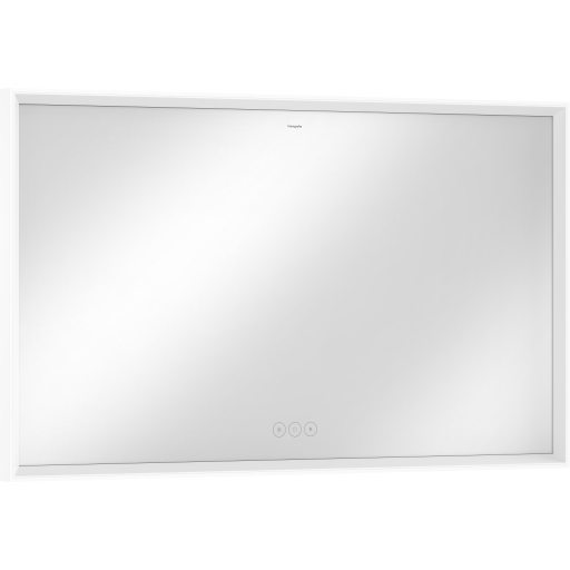 Hansgrohe Xarita E speil med lys dimbart touch 120,6x70,6 cm matt hvit Hansgrohe Xarita E speil med lys dimbart touch 120,6x70,6 cm matt hvit