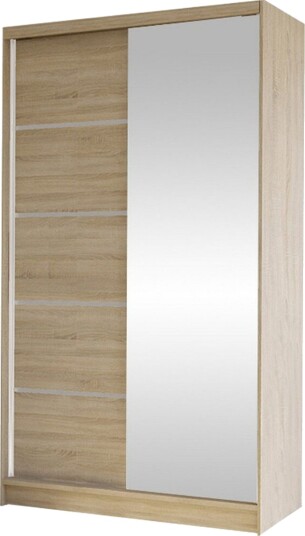 Glenmore Garderob m. Spegel Brown -