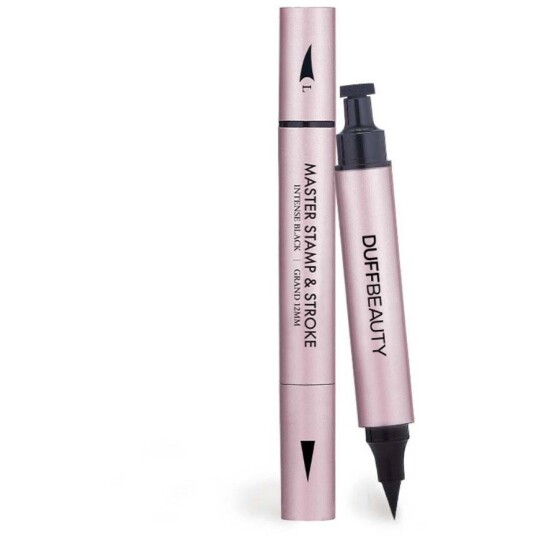 DUFFBEAUTY Master Stamp And Stroke Eyeliner Intense Black Grand 12 mm 2 x 3,5 ml Eyeliner