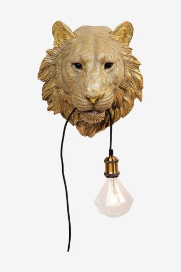 KARE Design Vegglampe Tiger Gull KARE Design Vegglampe Tiger Gull