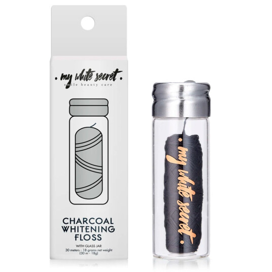 Tanntråd uten PFAS Charcoal My White Secret