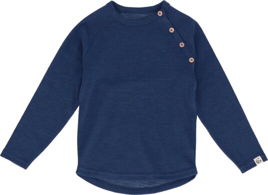 Gullkorn Villvette Ull Longsleeve Blå 86