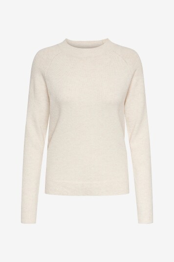 Only Carmakoma - Genser carRica Life L/S Pullover - Beige
