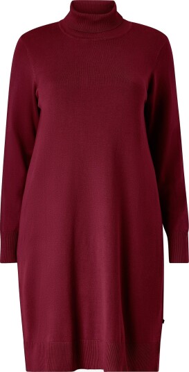 ADIA Kjole Knit Dress Rød ADIA Kjole Knit Dress Rød