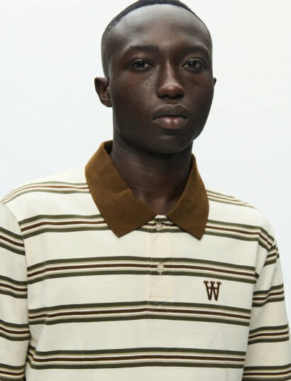 WOOD WOOD Wwcolton Polo 25381   Cream   S