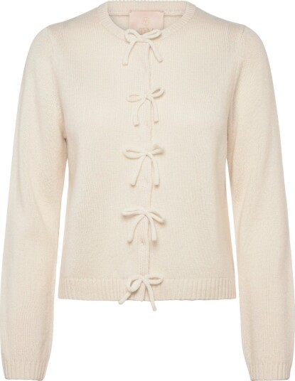 by Ti Mo Summer Knit Bow Jacket Cream L by Ti Mo Summer Knit Bow Jacket Cream L