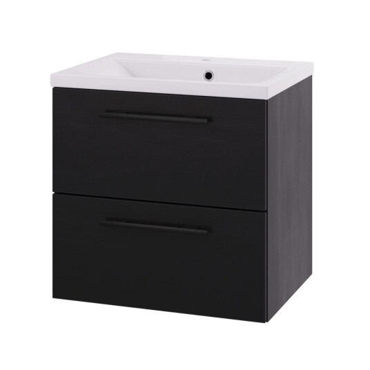 Linn Bad Ingrid D45cm Servantskap Svart eik / 60cm LB-110606 Linn Bad Ingrid D45cm Servantskap Svart eik / 60cm LB-110606