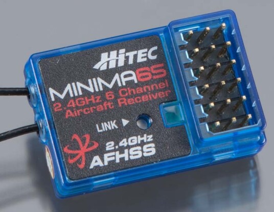 Hitec Minima 6S 6-Channel Park Flyer Receiver Hitec Minima 6S 6-Channel Park Flyer Receiver
