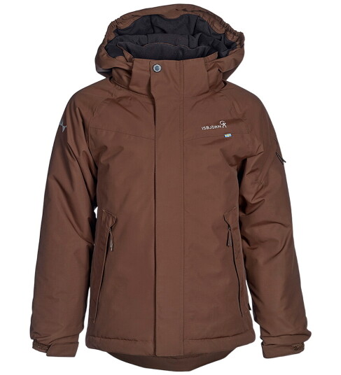 Isbjörn of Sweden Kids' Helicopter Winter Jacket Chocolate 98/104