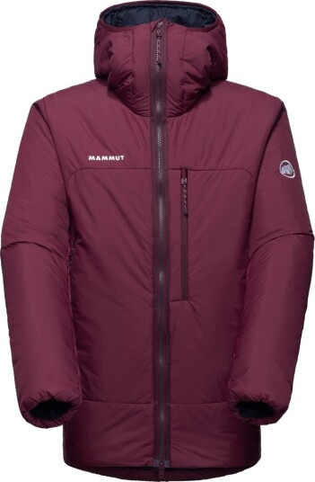 Mammut Rime Pro Belay In Hooded Jacket Men Vin black XL