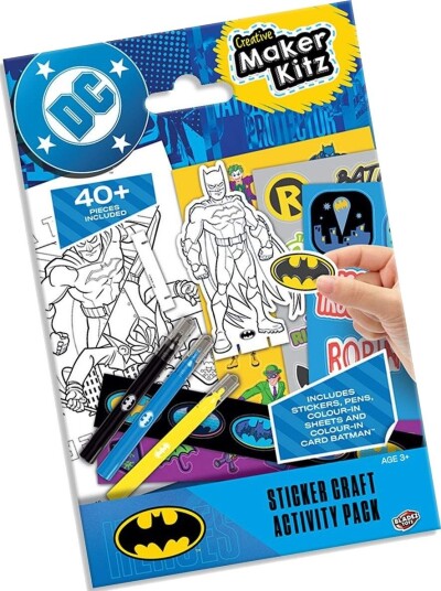 Batman Klistremerke Aktivitetssett