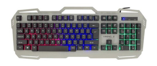 White Shark GK-1624 VIKING 2 - Gamingtastatur - Engelsk - Storbritannia