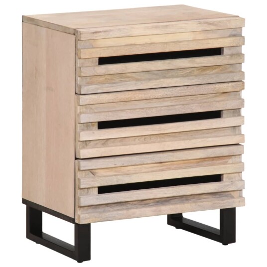 Nattbord 50x34x62 cm heltre mango 377484