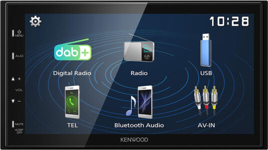 Kenwood DMX129DAB BT, DAB+, Shortbody, USB, AUX ++ Kenwood DMX129DAB BT, DAB+, Shortbody, USB, AUX ++