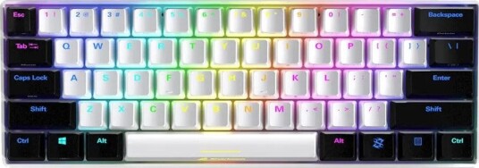 Sharkoon SGK50 S4 Gamingtastatur USB-A QWERTY Engelsk Hvit Kailh Red