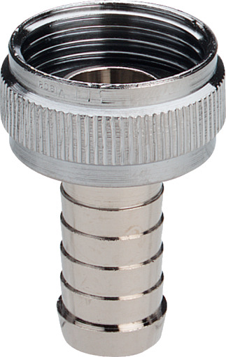 3/4 x 1" slangekobling i rødgods