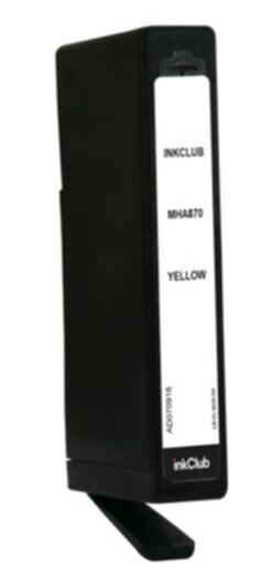 inkClub MHA870 Blekkpatron, erstatter HP 935XL, gul, 825 sider