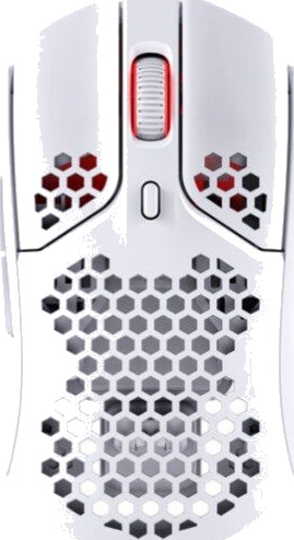 HyperX Pulsefire Haste Trådløs Gamingmus 2.4 GHz Hvit
