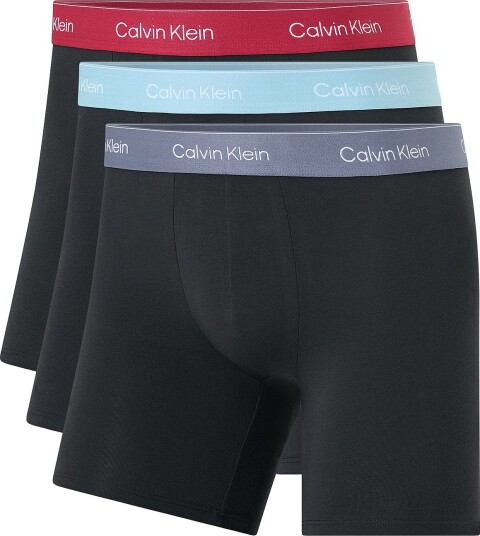 Calvin Klein Boksershorts Boxer Brief 3 pakning Svart Calvin Klein Boksershorts Boxer Brief 3 pakning Svart
