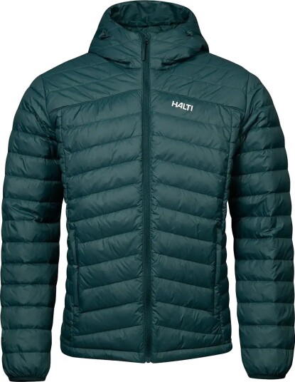 Halti Huippu M Untuvia Down Jacket   I58 DARK SEA GREEN   M