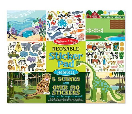 Melissa & Doug Klistremerkebok Dyreliv