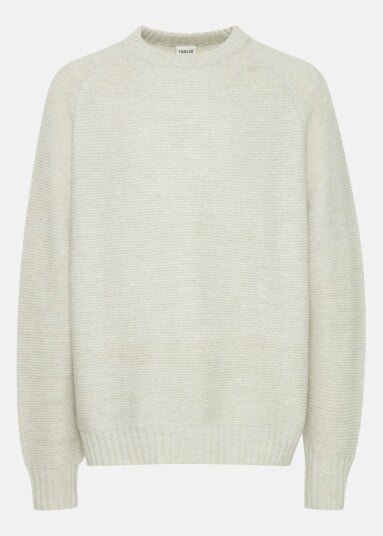 Solid Sdnohar Pristine Melange Xl Strikkede