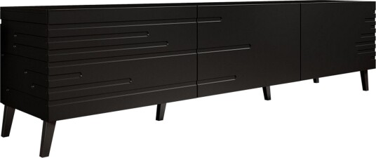 Novaj Tv skap 155 cm Svart
