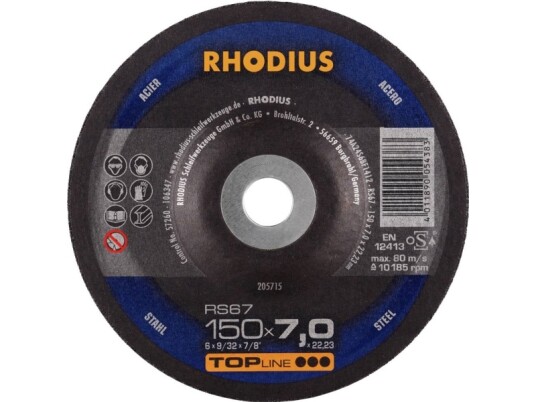Rhodius 205715 Rs67 Skrubskive 10 Stk