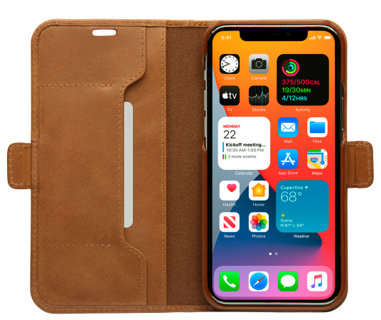Dbramante1928 Copenhagen Slim Lommebok-Etui til iPhone 12 Pro Max i Brun Dbramante1928 Copenhagen Slim Lommebok-Etui til iPhone 12 Pro Max i Brun
