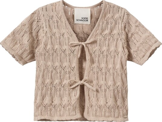 Sofie Schnoor Baby and Kids Florianakb Cardigan   Beige   110