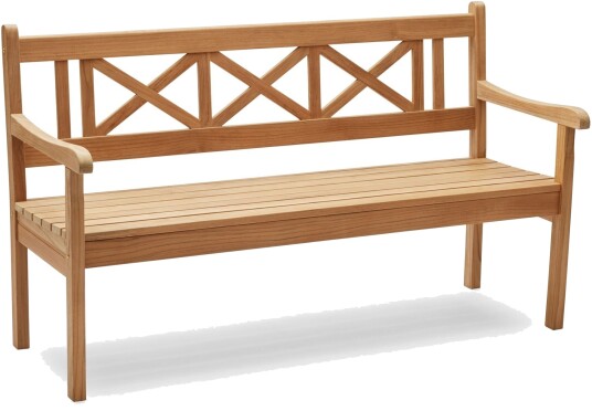 Fritz Hansen - Skagen Teak - Hagebenker - Mogens Holmriis - Brun - Tre Fritz Hansen - Skagen Teak - Hagebenker - Mogens Holmriis - Brun - Tre