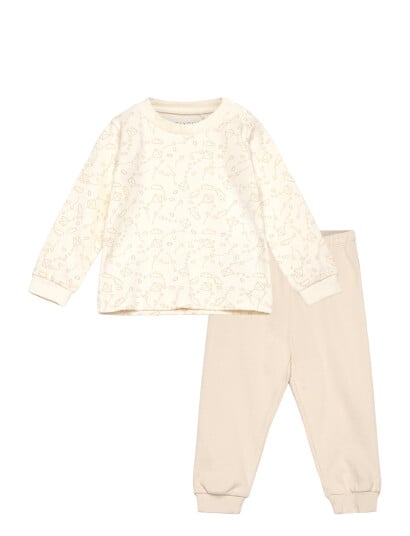 Fixoni Pyjama Set Beige 98 Fixoni Pyjama Set Beige 98