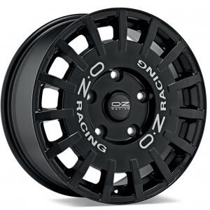 OZ Rally Racing Van Matt Black Silver Lettering 7.5x18 5/160 ET48 B65.1 OZ Rally Racing Van Matt Black Silver Lettering 7.5x18 5/160 ET48 B65.1