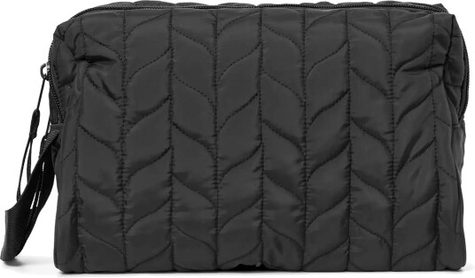 DAY ET Day Re Q Leaf Washbag L   Black   ONE SIZE