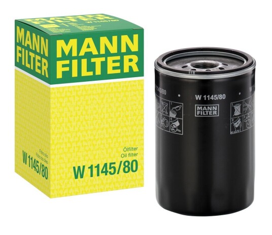 Oljefilter MANN FILTER W 1145/80 Oljefilter MANN FILTER W 1145/80
