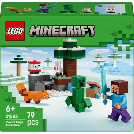 Lego Steves Eventyr På Taigaen Lego Steves Eventyr På Taigaen