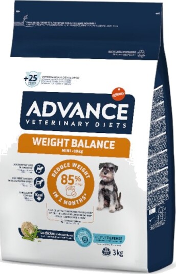 Affinity Advance Veterinary Diets Tørrfôr Veterinary Diets Weight Balance Mini 3 kg