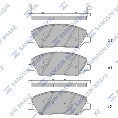 Hi Q SP1246 Bremseklosser