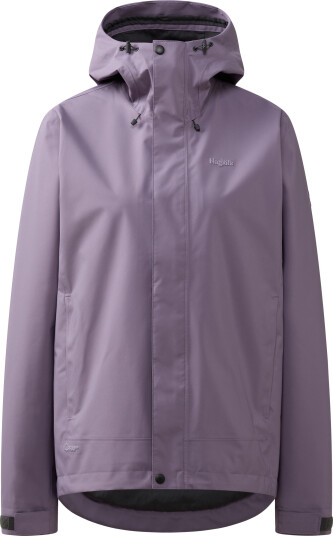 Haglöfs Women's Breeze Proof Jacket Purple Fog S Haglöfs Women's Breeze Proof Jacket Purple Fog S
