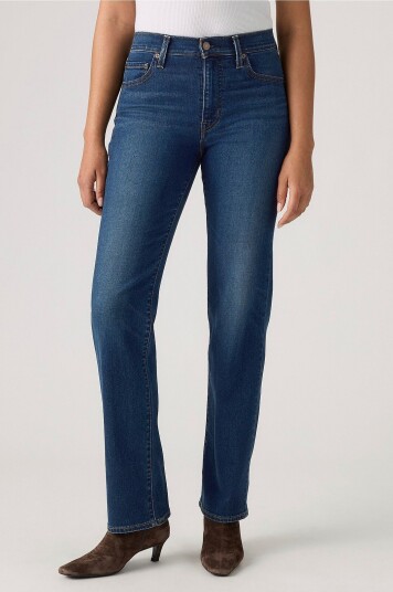 Levi's Jeans 723 High Rise Straight Blå