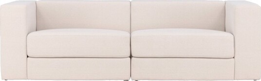 Venture Design Lumi 3-seters sofa Svart/hvit Hvit