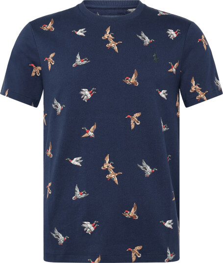 Polo Ralph Lauren 26/1 Printed Jersey Knt T Shirt Navy S