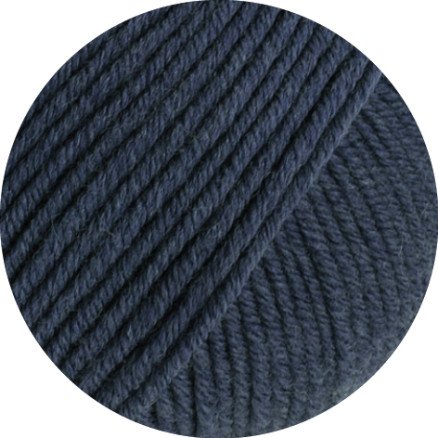 Lana Grossa Cool Wool Big Mélange garn 1693 Jeans Melange Lana Grossa Cool Wool Big Mélange garn 1693 Jeans Melange