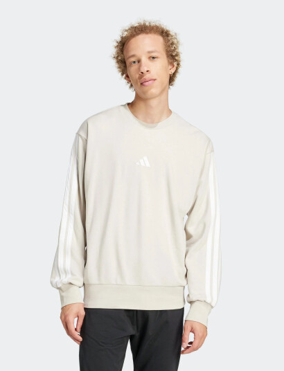 adidas Sportswear M 3S Ft Swt - Beige - S