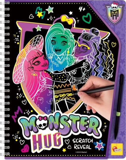 Monster High Skissebok Fargeoverraskelse 4+ År 44 Sider