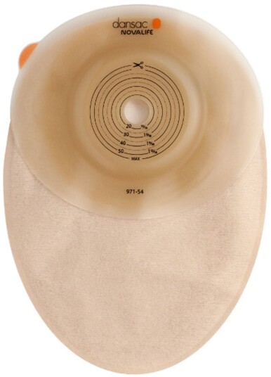 Dansac 971 54 NovaL 1 Lukket SoftConvex 10 stk.
